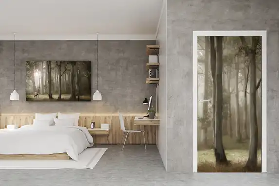 Fotogeschenk deurstickers goedkoop, alle deurformaten, eenvoudig aan brengen.