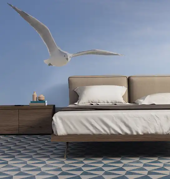 Met eigen foto of beeldmateriaal is elke wanddecoratie mogelijk. Fotobehang met haarscherpe print op topkwaliteit.