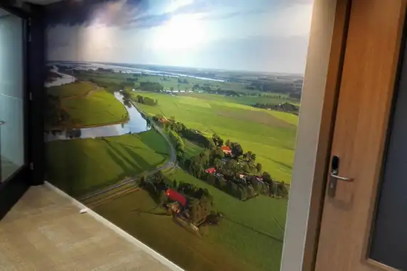 Topkwaliteit Airtex fotobehang met matte uitstraling en haarscherpe print.