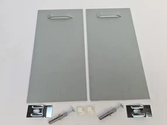 Twee kleefplaten 10x20 cm