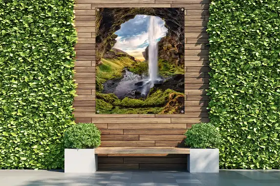 Met ringen in de hoeken is ook strakke montage van de tuindoeken goed mogelijk.